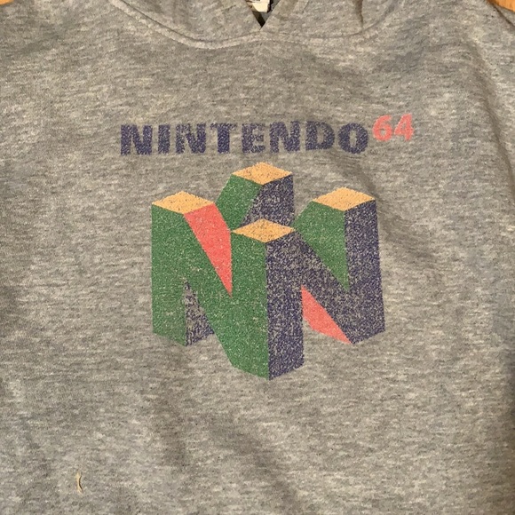 Unisex Retro Style Nintendo 64 (N64) Hoodie - Picture 2 of 4